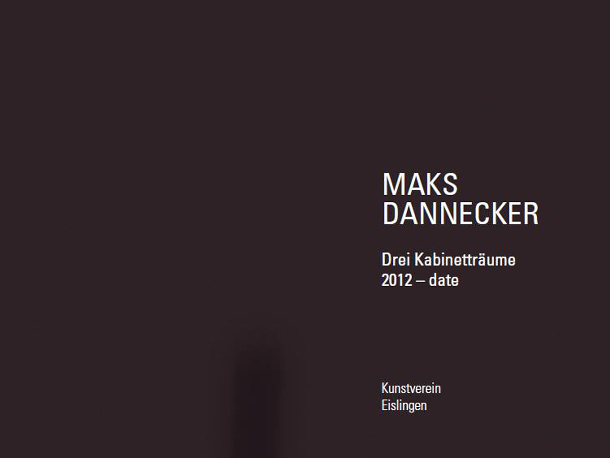 Publikation: Drei Kabinetträume | 2012-date